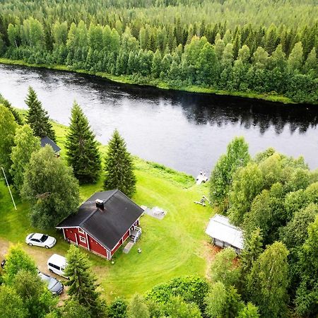 Lapin Villa Hiisi Joen Rannalla Ranua Exteriér fotografie